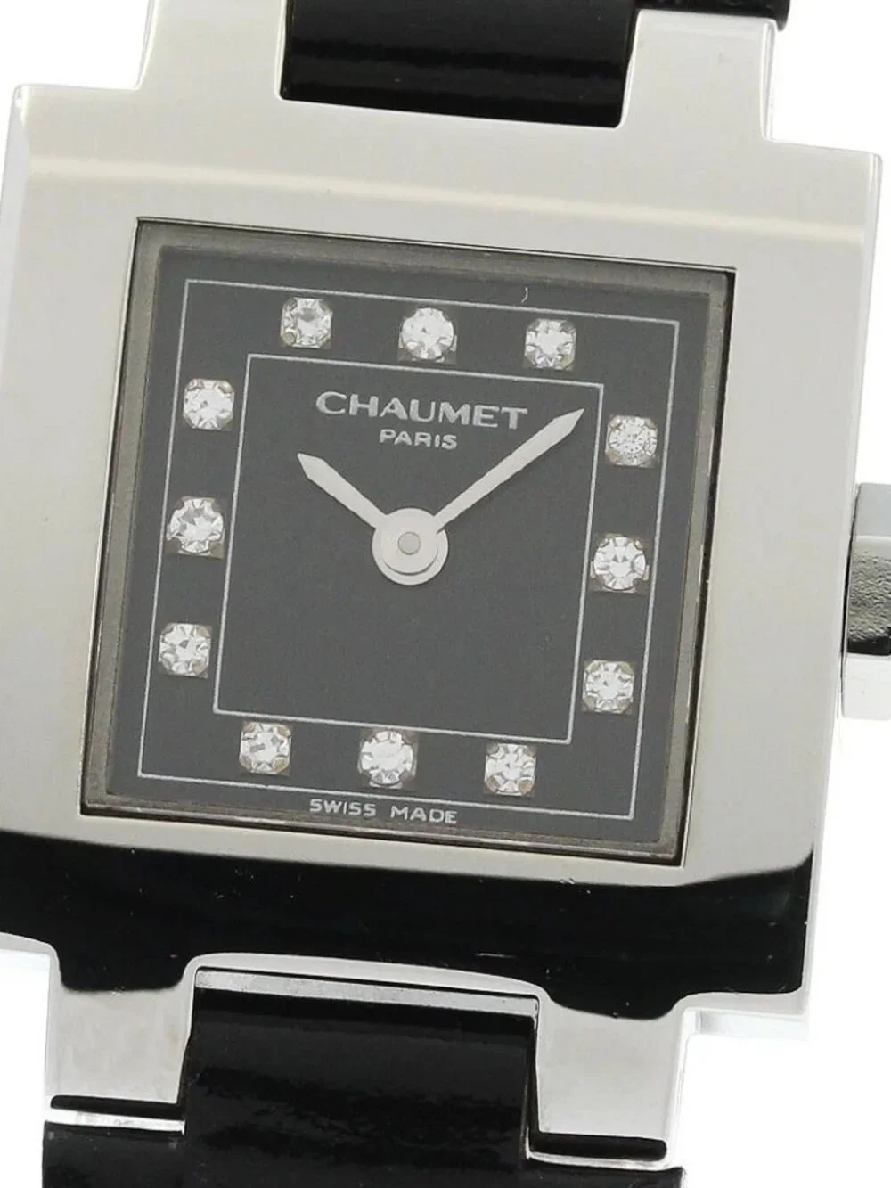 Chaumet Still de Chaumet 12P diamond Black Dial Quartz Ladies Watch_965941